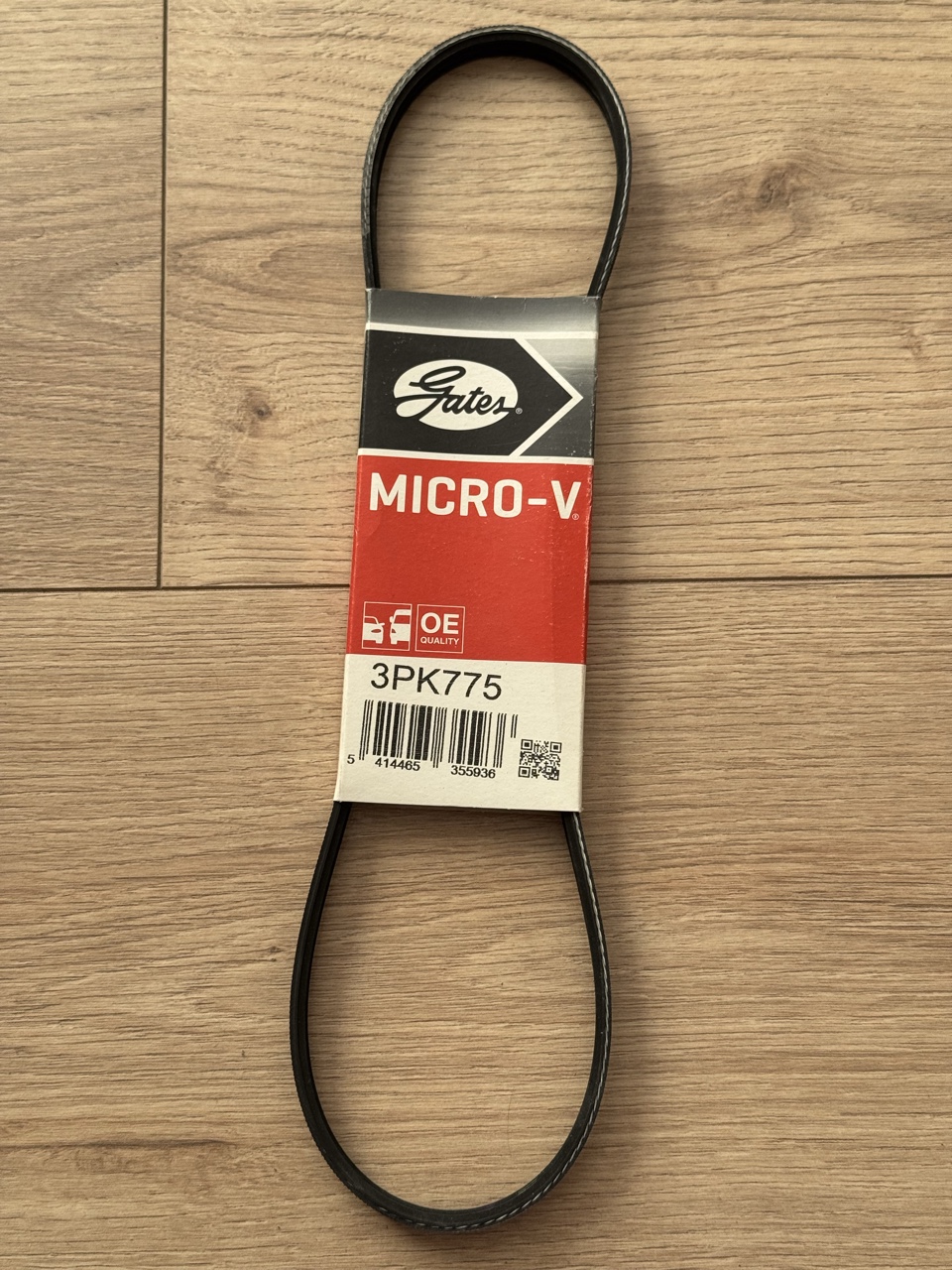 GATES РЕМІНЬ ПОЛІКЛИНОВИЙ WIELOROWKOWY, MICRO-V 3PK775 