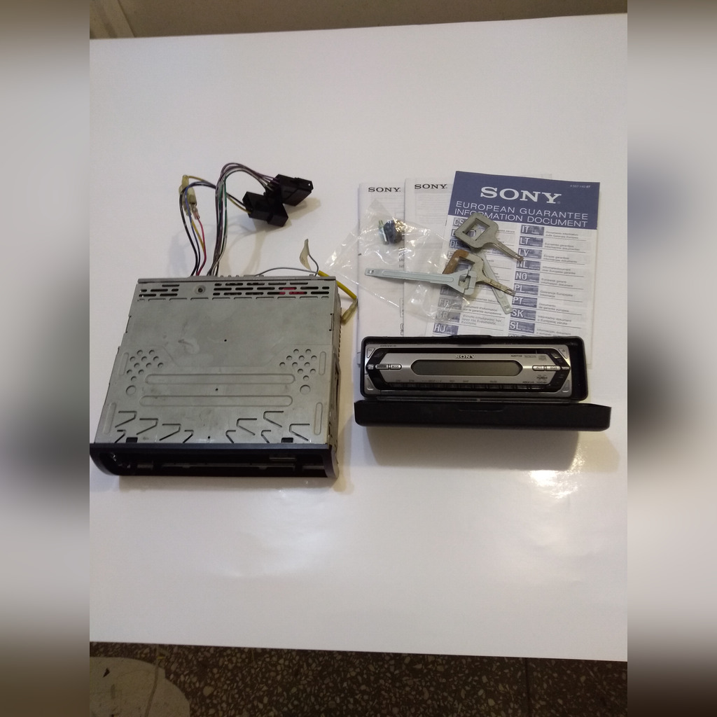 Radio samochodowe SONY CDXS22 Leszno Kup teraz na Allegro Lokalnie