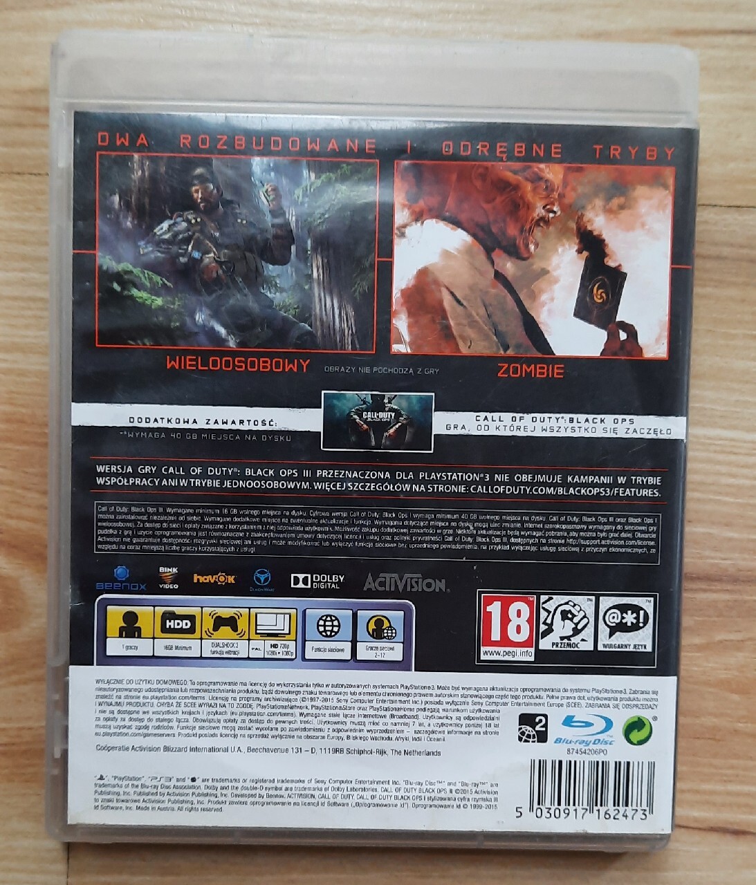 passagier Australische persoon Benadrukken Gry PS3 Call of Duty Black Ops III PL | Kielce | Kup teraz na Allegro  Lokalnie