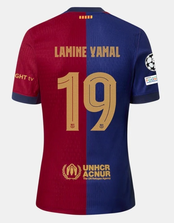 Lamine Yamal koszulka numer 19 FC Barcelona 2024 25 roz M i XL