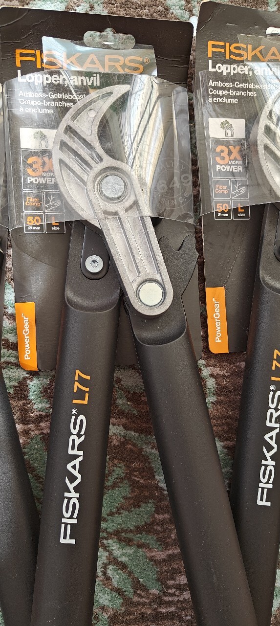 Sekator kowadełkowy Fiskars L77 PowerGear Szczecin Kup teraz na