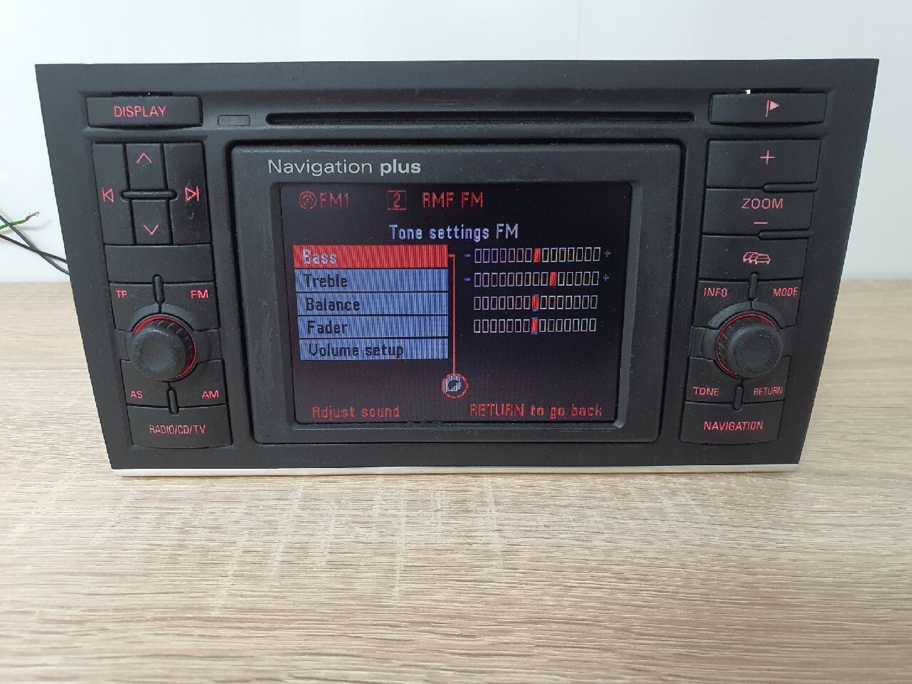 Radio samochodowe Audi Navigation CD A4 B6 + kod Parzymiechy Kup teraz na Allegro Lokalnie