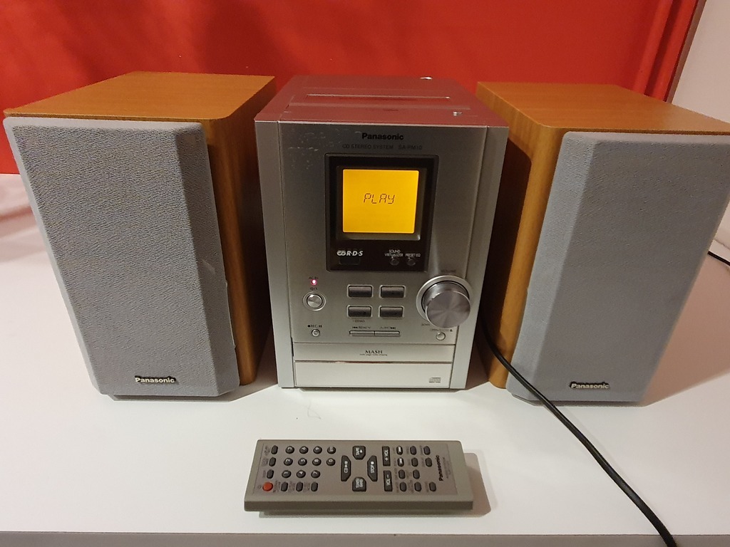 Radio Panasonic SA-PM10 CD kaseta 2x30W Miniwieża | Rumia | Kup teraz ...