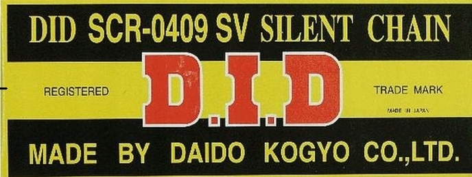 SUZUKI ЛАНЦЮЖОК РОСПОДІЛЬНИКА DID SCR0409SV-136 ЗАКРИТИЙ 