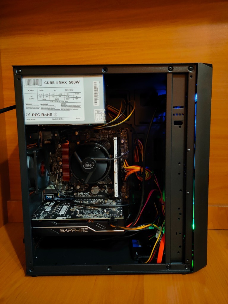 Komputer do gier KRUX i5 6500 RX 570 4GB 8GB SSD K omnice
