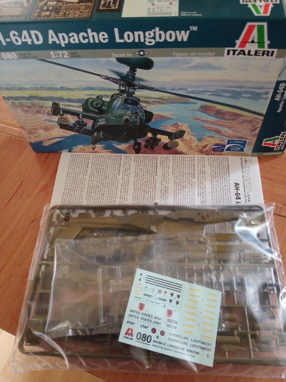 Italeri AH64D APACHE LONGBOW Wolbórz Kup teraz na Allegro Lokalnie
