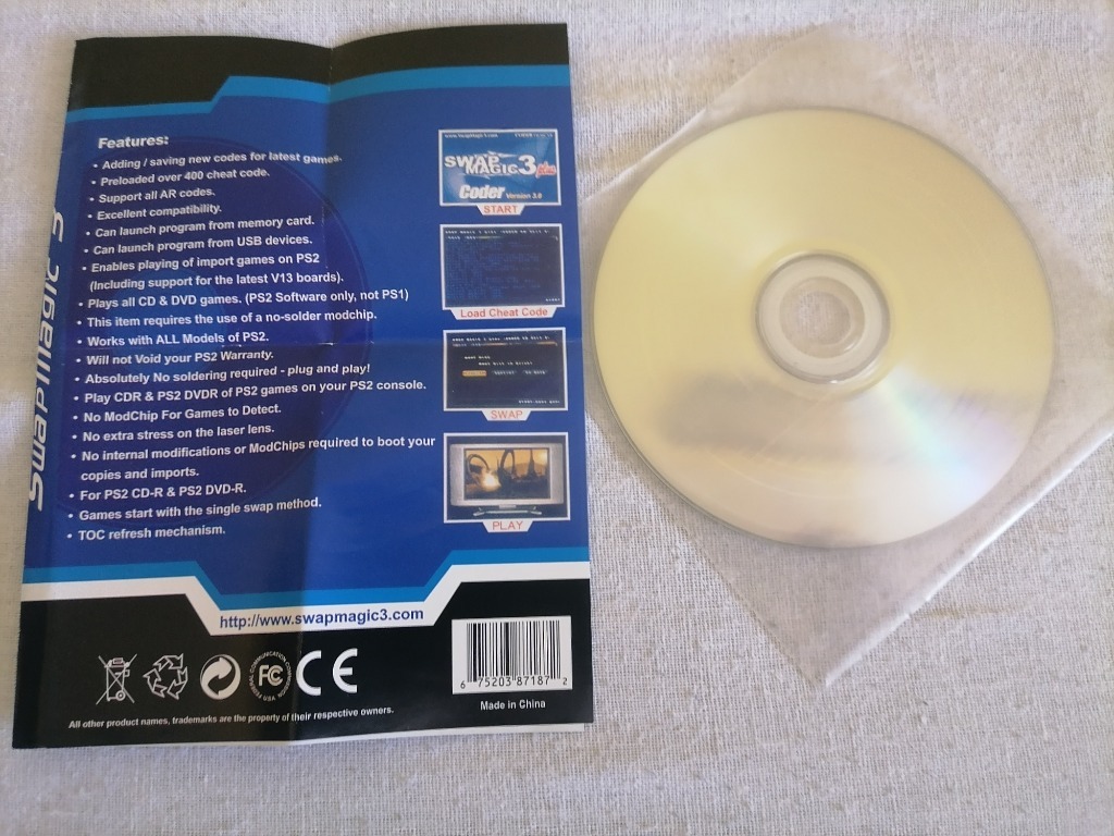 Płyta Swap Magic 3 plus PAL CDR Playstation 2 PS2 Warszawa Kup