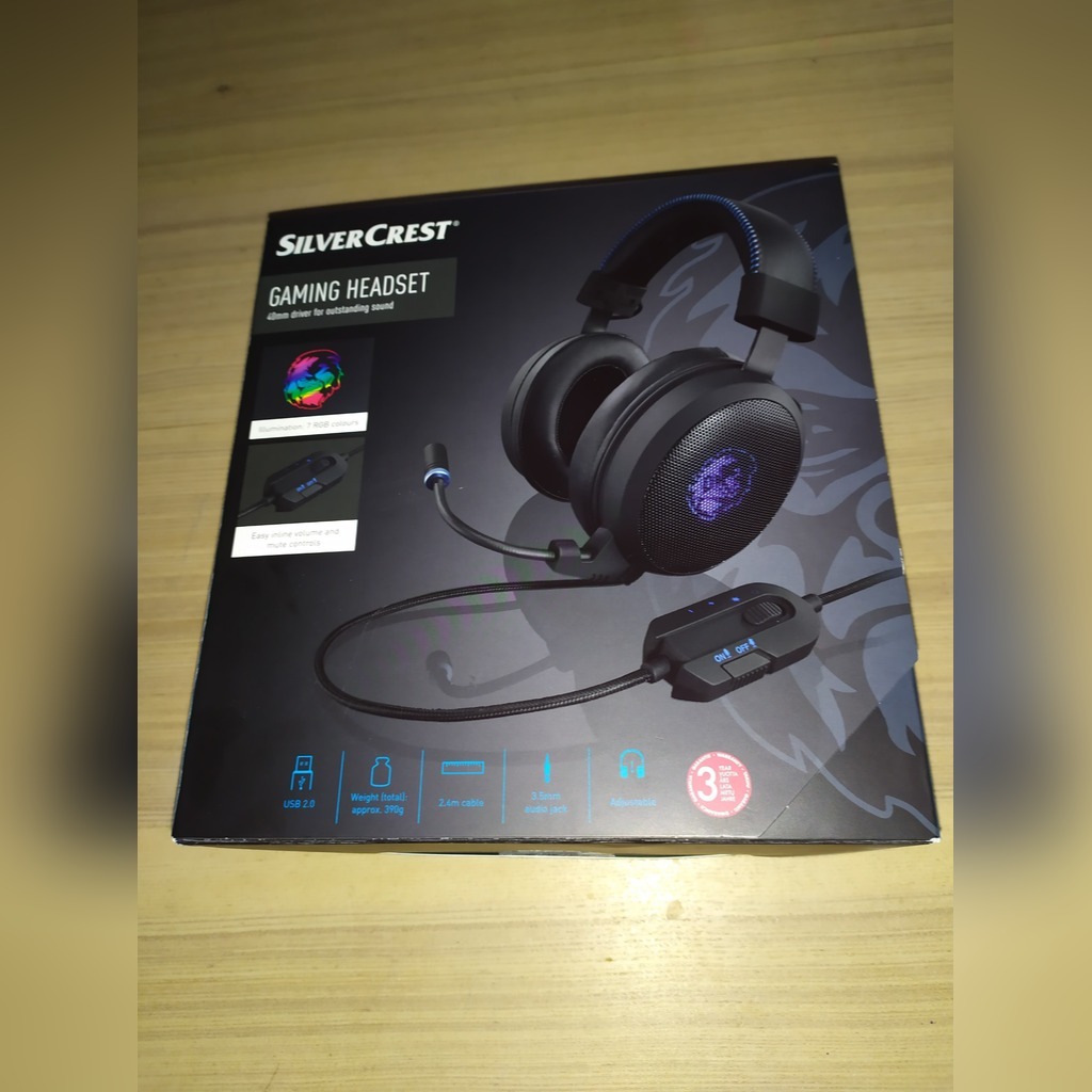 Słuchawki SilverCrest Gaming Headset Kraków Kup teraz na Allegro