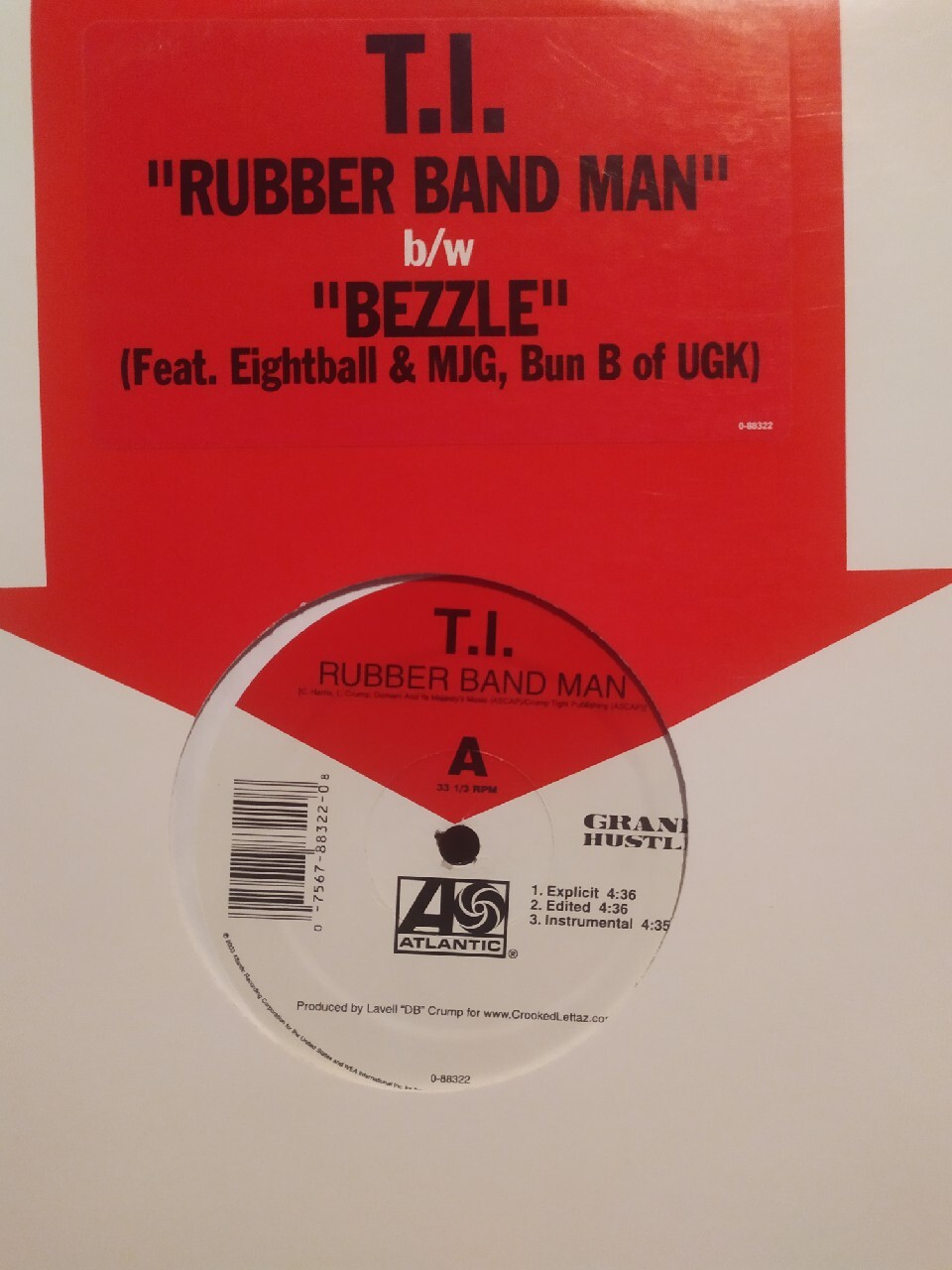 T.I. Rubber Band Man single winyl Pakosławsko Kup teraz na Allegro Lokalnie