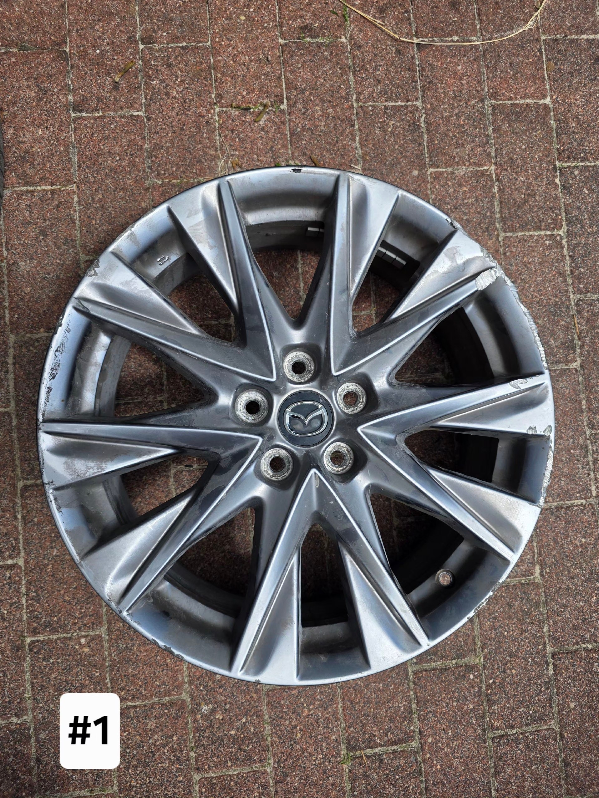 4X ДИСКИ (DO NAPRAWY) MAZDA OEM 9965 14 7090 19