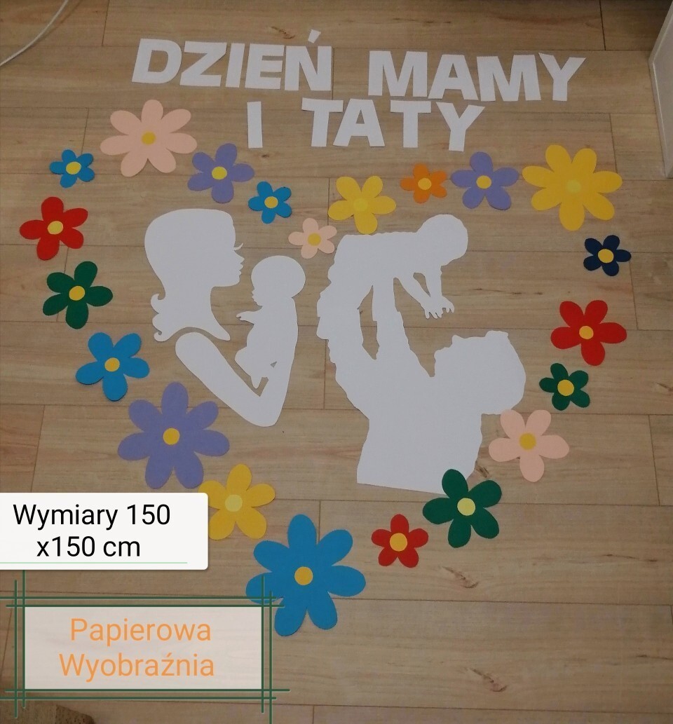 Dekoracja Dzień Mamy I Taty