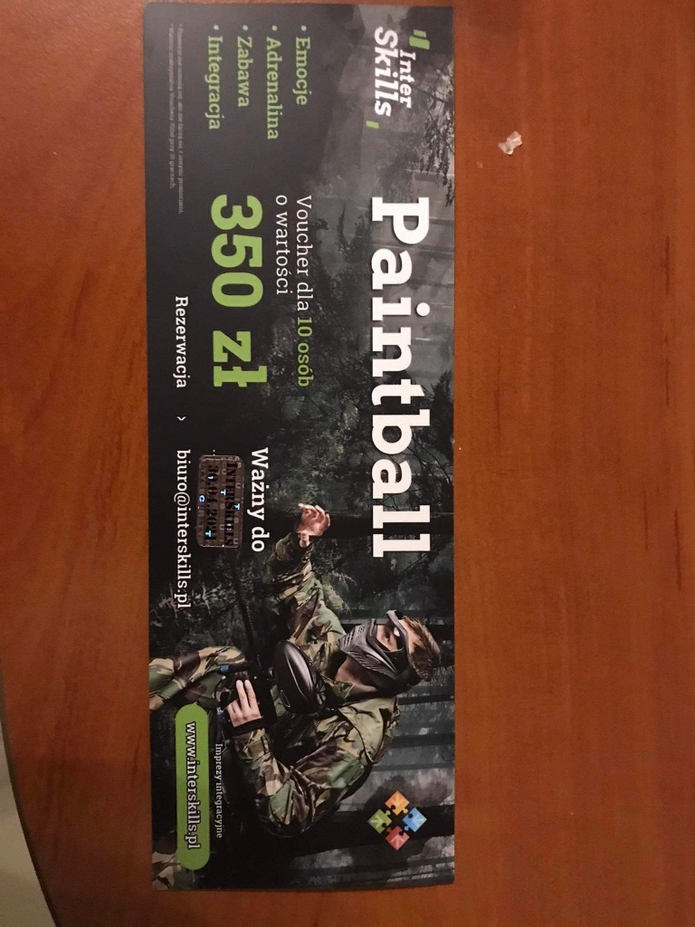 voucher paintball Nowy Targ Kup teraz na Allegro Lokalnie