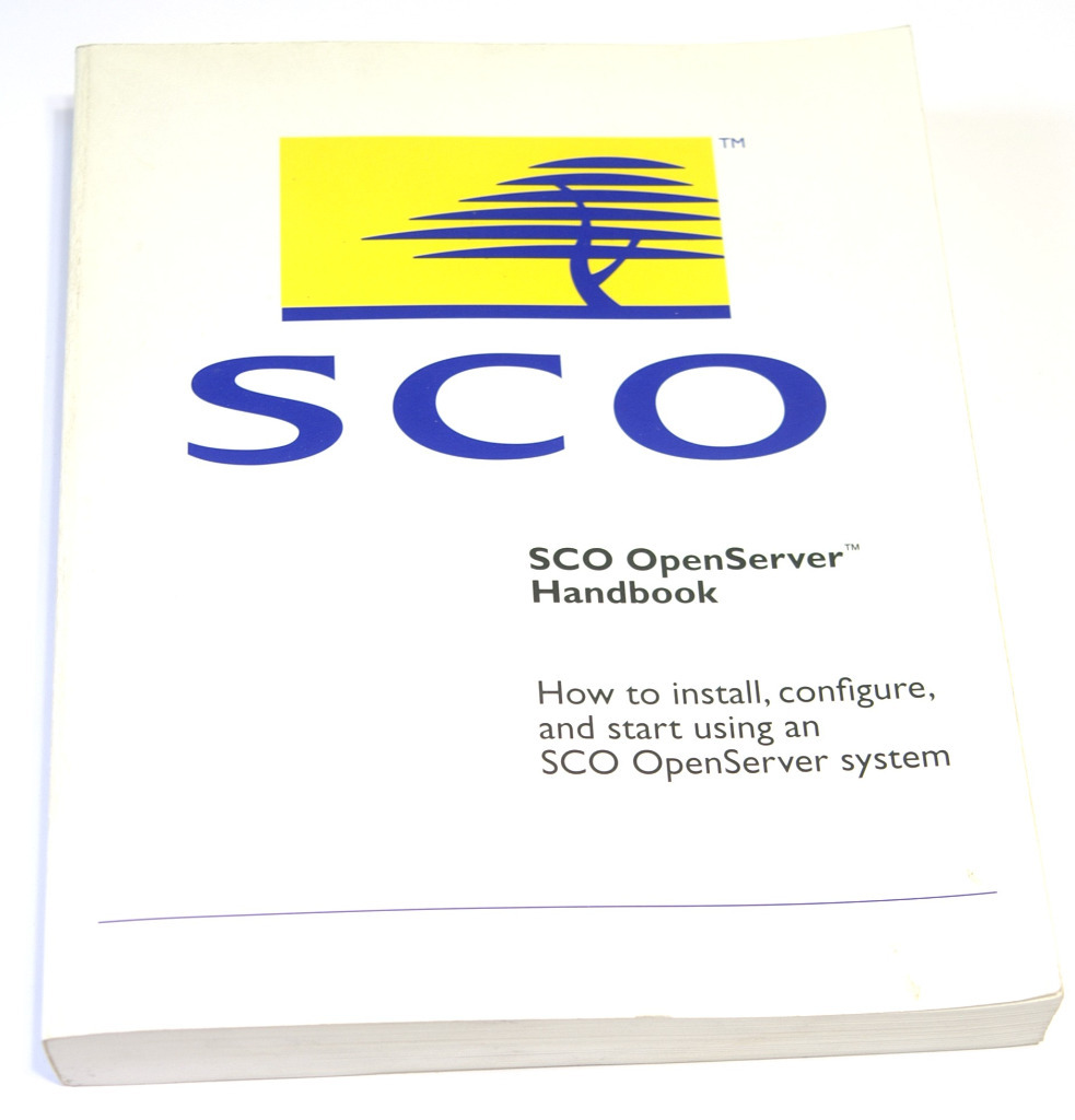 SCO OpenServer Handbook Bydgoszcz Kup teraz na Allegro Lokalnie