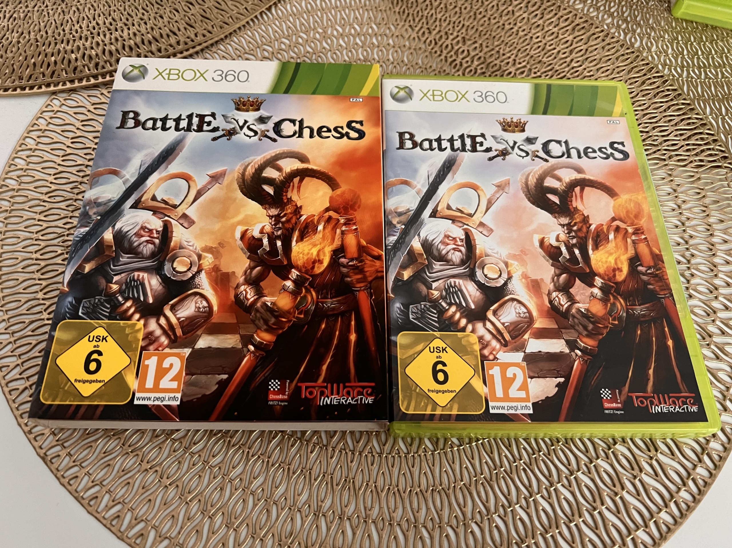 Buy the 7 Microsoft Xbox 360 PAL European Games Battle vs. Chess