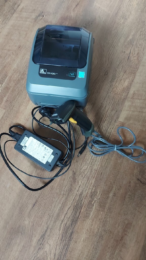 drukarka zebra gk 420t plus czytnik Piątkowa Kup teraz na Allegro