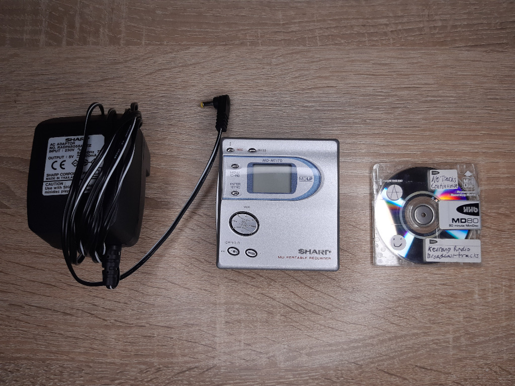 MiniDisc SHARP MDMT170 MDLP Recorder Piotrków Trybunalski Kup