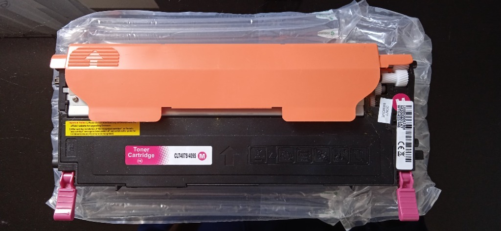 SAMSUNG CLP320 toner MAGNETA czerwony | Legnica | Kup teraz na Allegro ...