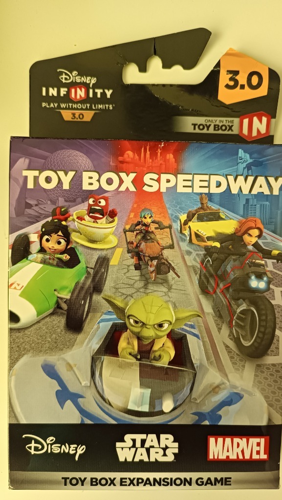 Disney Infinity 3.0 Toy Box Takeover i Speedway Poznań Kup teraz na