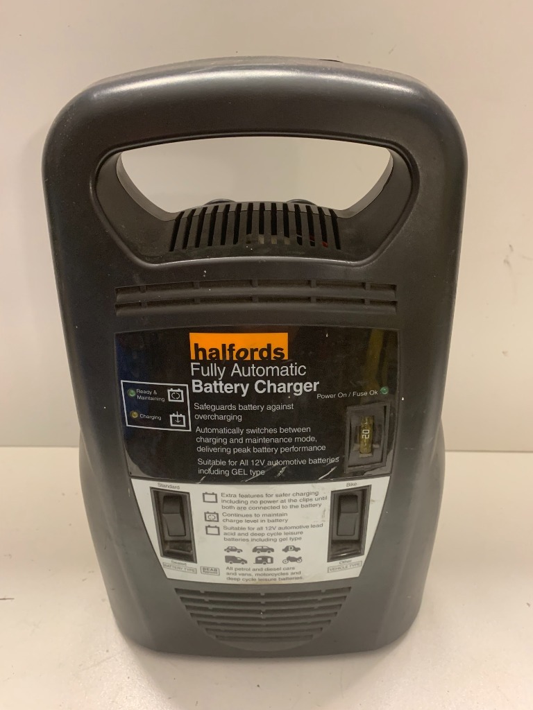 Halfords Prostownik Ladowarka do Akumulatora 12v i Biala Podlaska