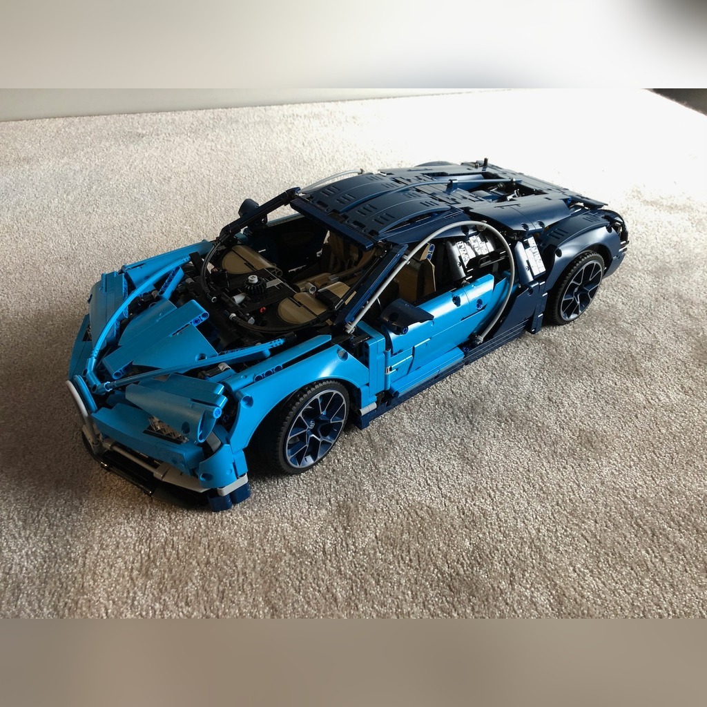 Display Stand For LEGO® Technic Bugatti Chiron (42083) Bugatti