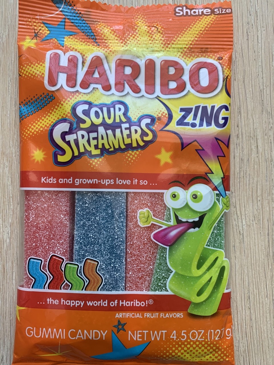 HARIBO Sour Streamers GUMMI Candy 127g Warszawa Kup teraz na