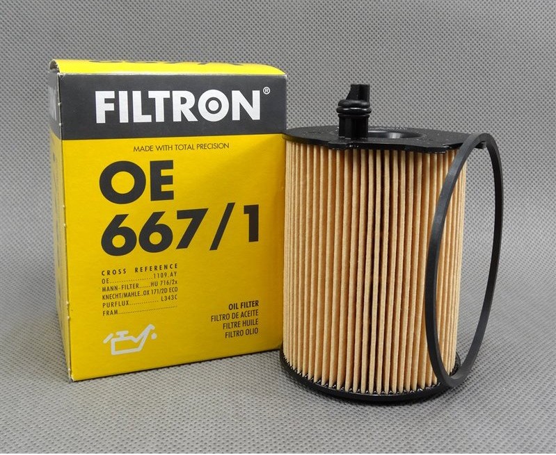 FILTRON OE67/1 ФІЛЬТР МАСТИЛА 1.6TDCI FORD FOCUS MK3 