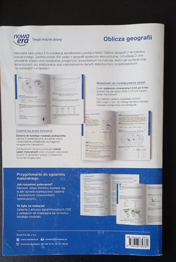 Maturalne Karty Pracy Oblicza Geografii 2 Zakres Rozszerzony Oblicza geografii - Maturalne karty pracy -Klasa 2 | Wrocław