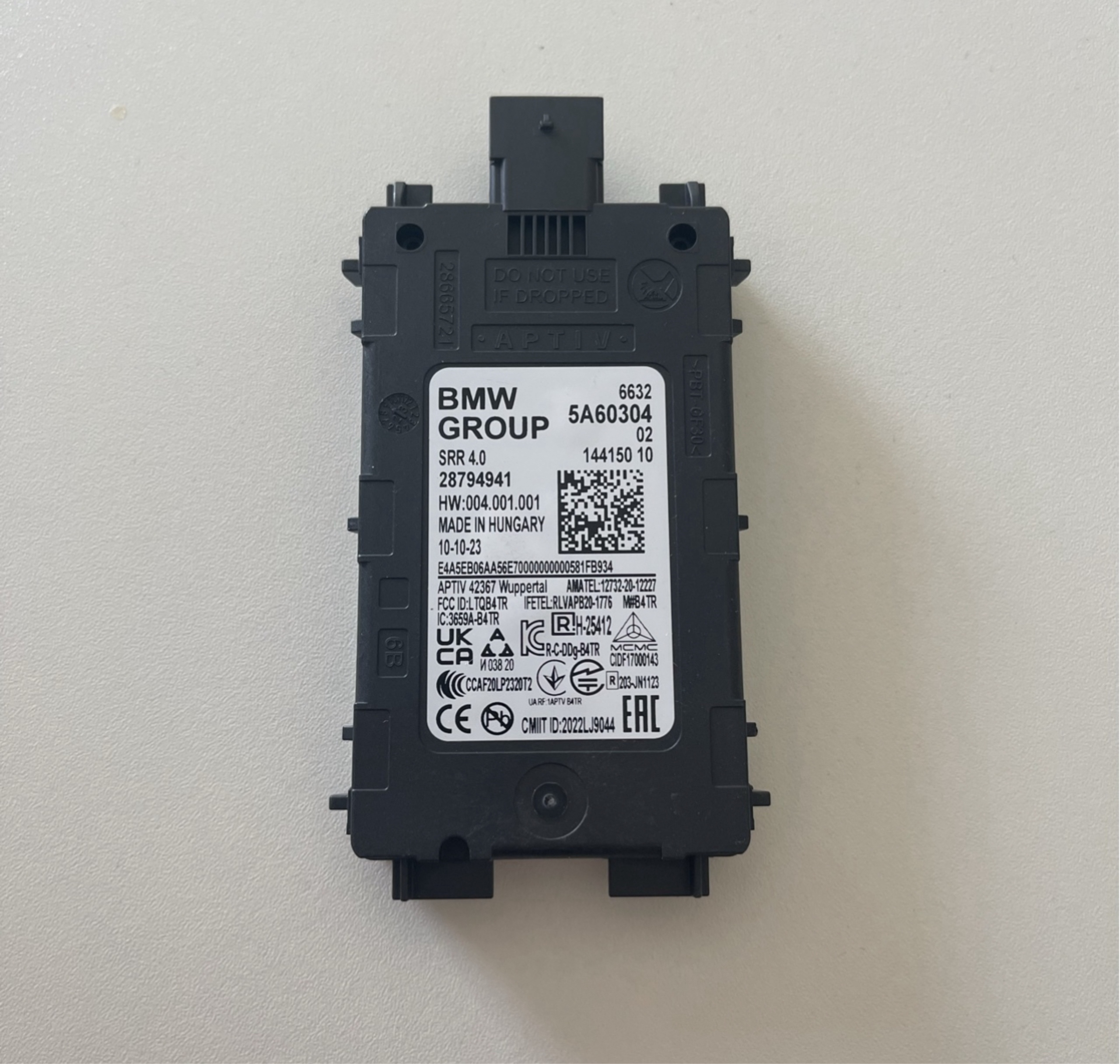 CZUNIK РАДАР BMW G05 I20 G07 U11 U07 G70 G09 5A60304 