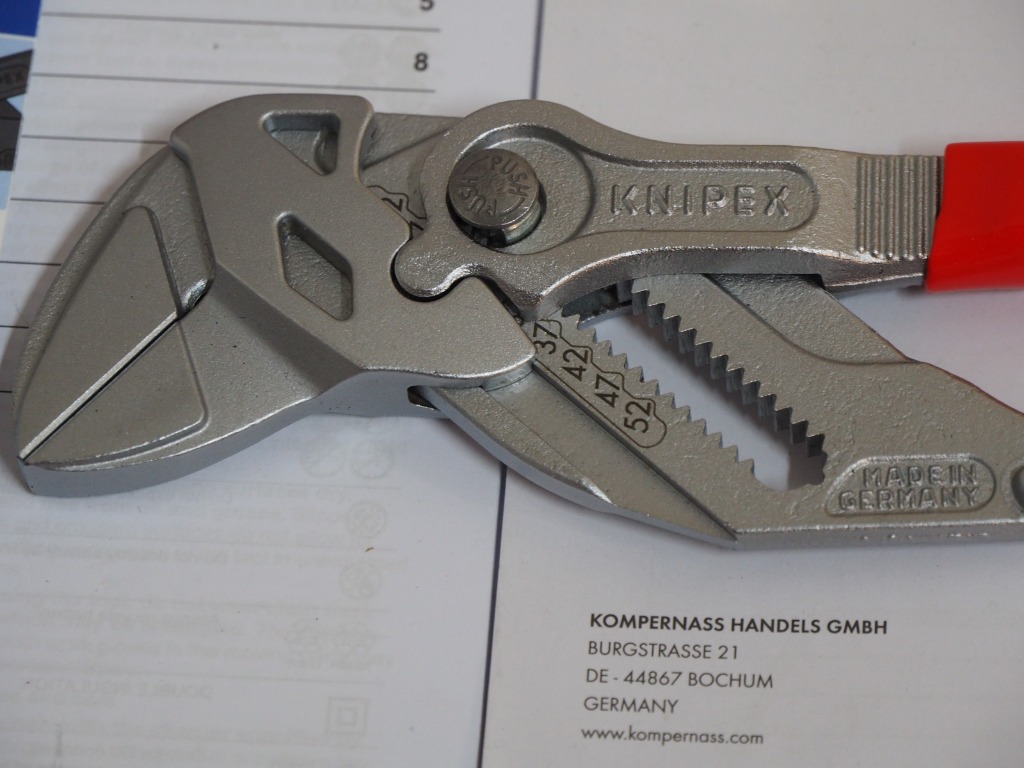 KNIPEX 86-03-250 КЛЮЧ NASTAWNY ЩИПЦІ 250MM 