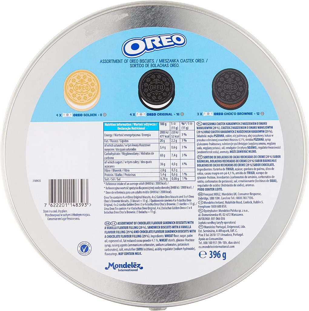Oreo Christmas Edition Ciastka Mix 396g UK Chełm Kup teraz na