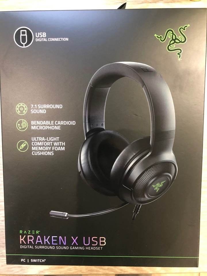 Sluchawki Razer Kraken X Usb Pc Gaming Mikrofon Kup Teraz Za 1 00 Zl Chodziez Allegro Lokalnie