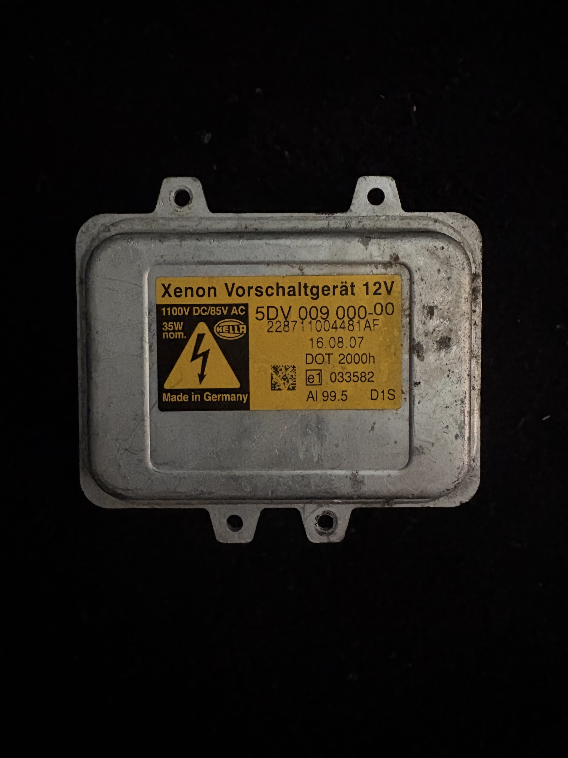 ПЕРЕТВОРЮВАЧ КСЕНОН 5DV 009 000-00 