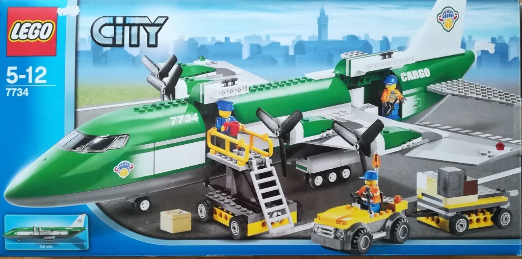 LEGO Samolot Transportowy CARGO | | Kup teraz na Allegro