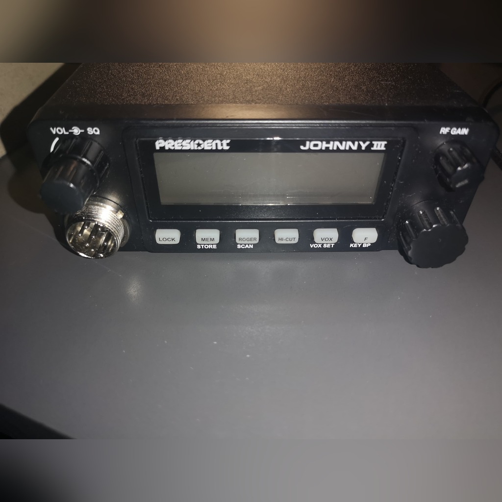 Radio CB President Johnny (1997) – 40 Canaux AM, Vintage Survivalisme