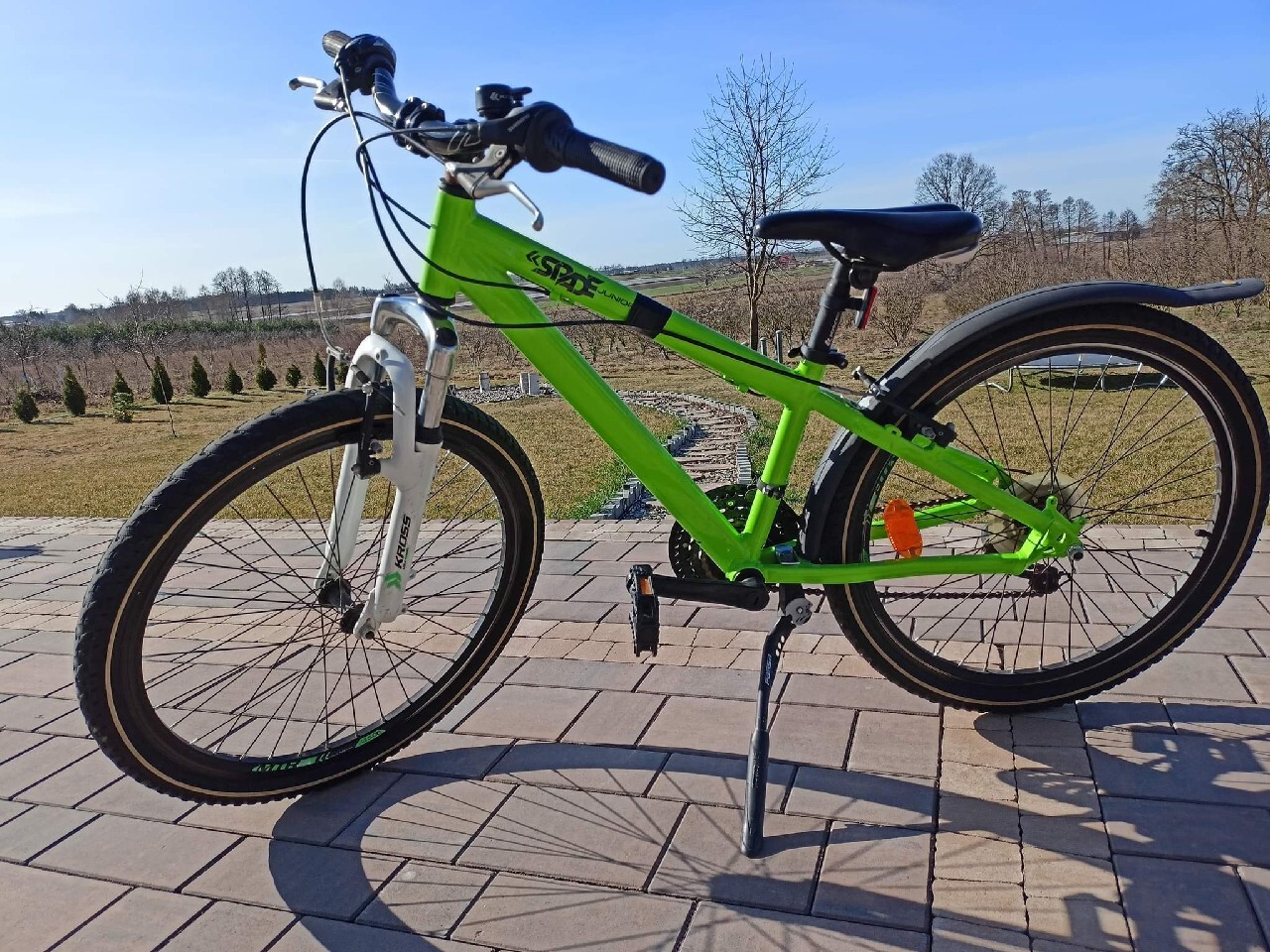 Rower Kross zielony "Kross Spade junior" Sarny Ogłoszenie na