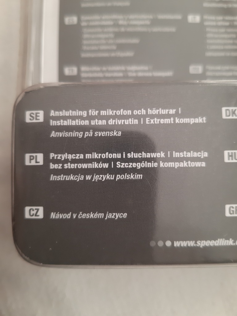 USB audio card Speedlink Vigo,SL-8850-TBK.Nowa. | Nowy Sącz | Kup teraz na Allegro Lokalnie