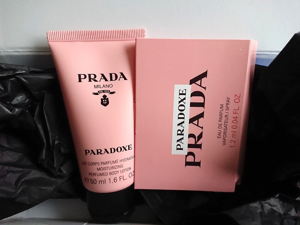 Prada Paradoxe balsam body lotion 50 ml + próbka | Kraków | Kup teraz na  Allegro Lokalnie