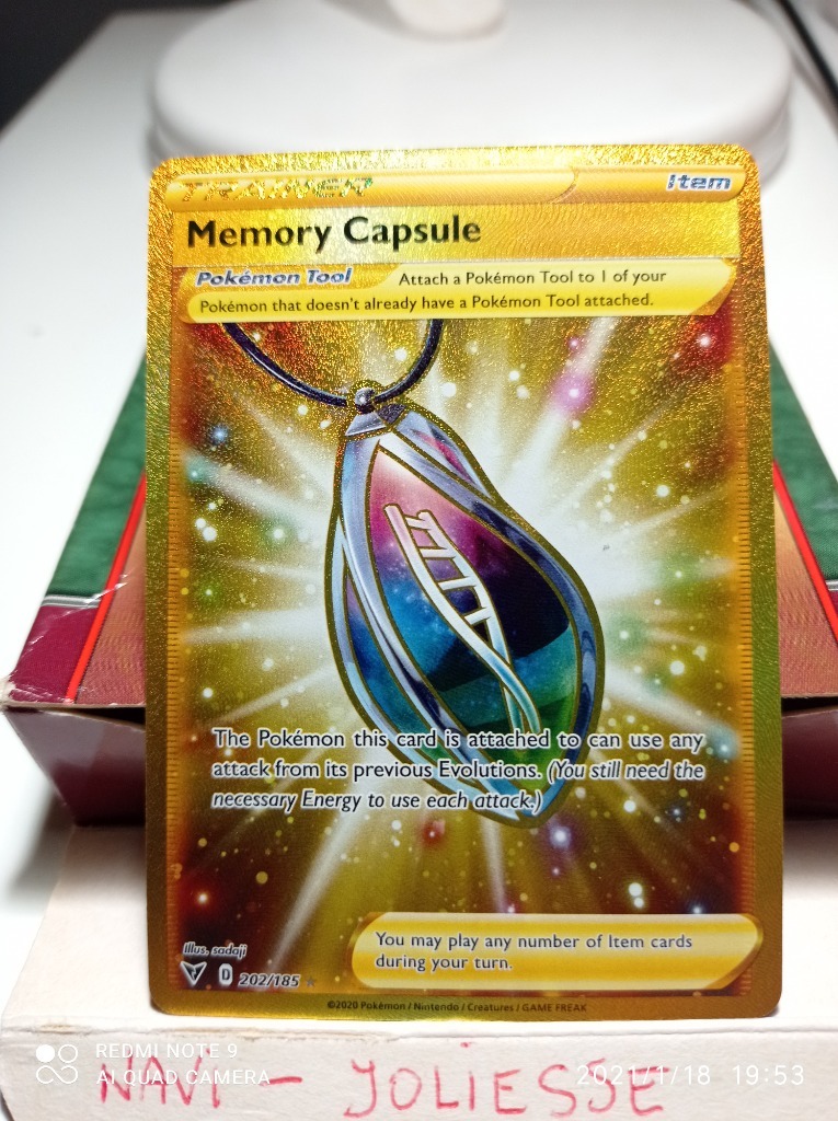 Memory Capsule Gold Rare 202 / 185 M/NM Vivid V Łódź Kup teraz na