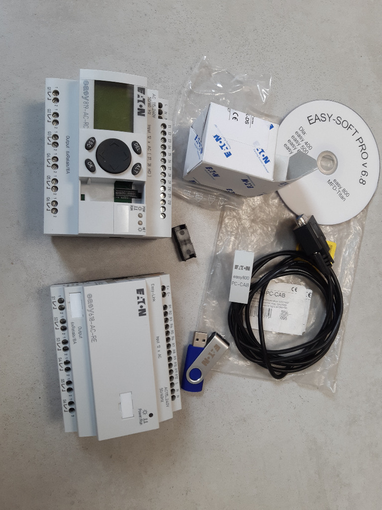 Easy EATON 819, sterownik PLC komplet soft | Lębork | Kup teraz na ...