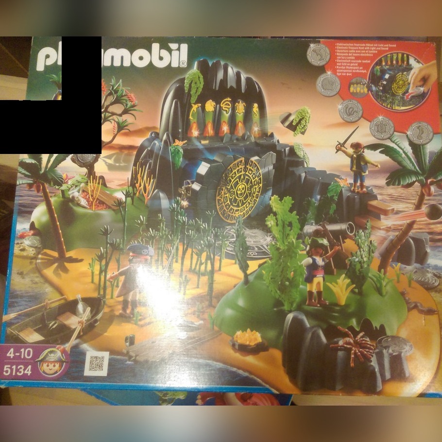 Playmobil Tajemnicza wyspa Skarbów PIRACI 5134 Warszawa Licytacja