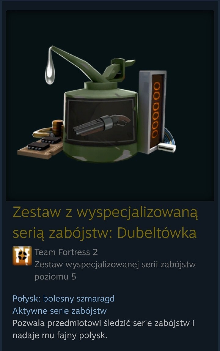 Specialized Killstreak Scattergun Kit (TF2) Dębica Kup teraz na Allegro Lokalnie