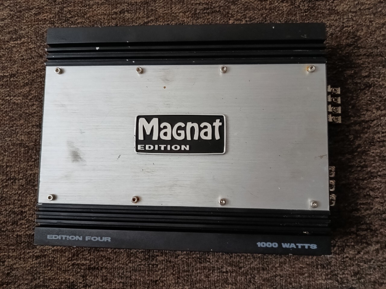 Magnat edition 4 kanałowy 1000w wzmacniacz | Legnica | Kup teraz na ...