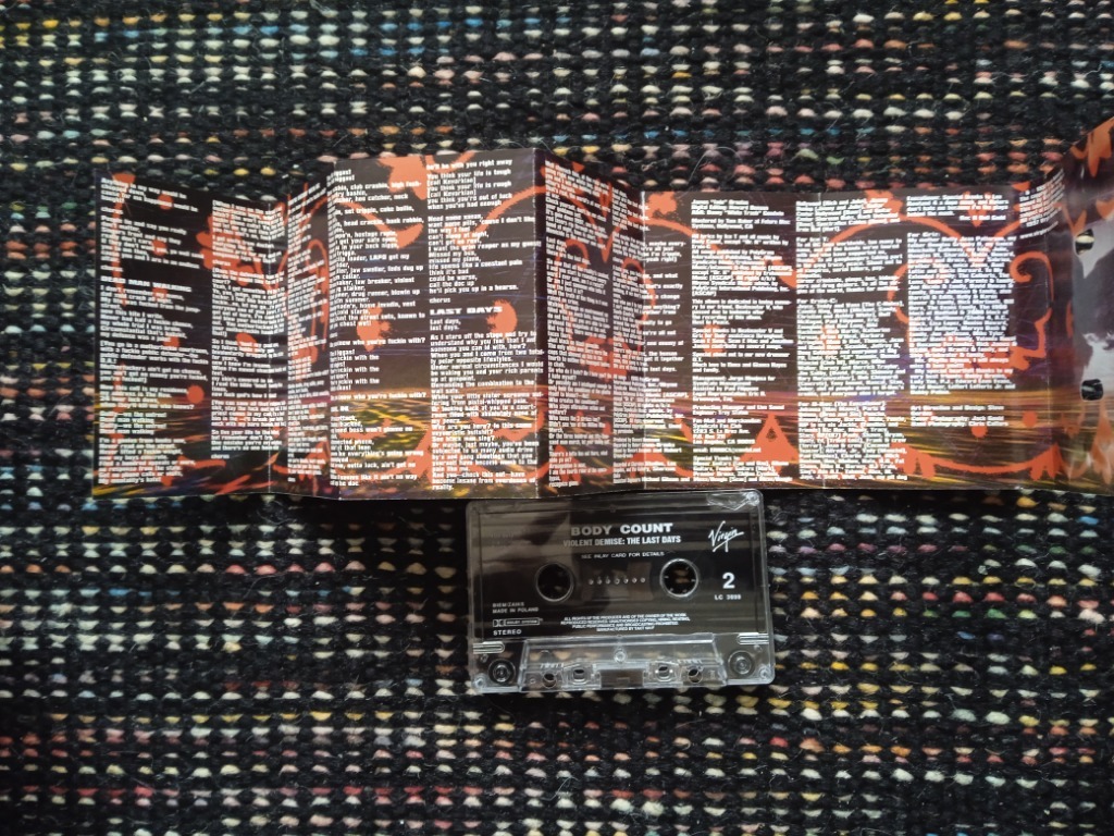 Body Count "Violent Demise the last Days" kaseta Częstochowa Kup