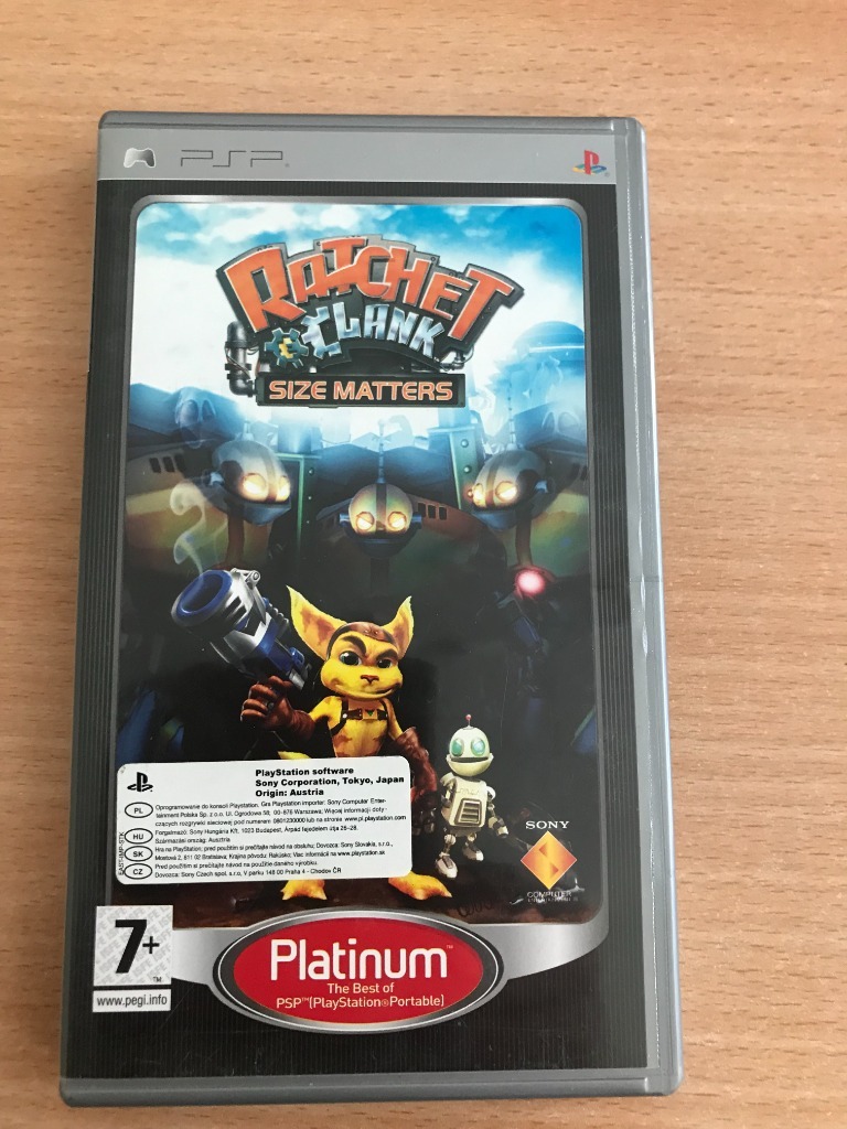 Ratchet & Clank: Size Matters - Platinum Edition (PSP