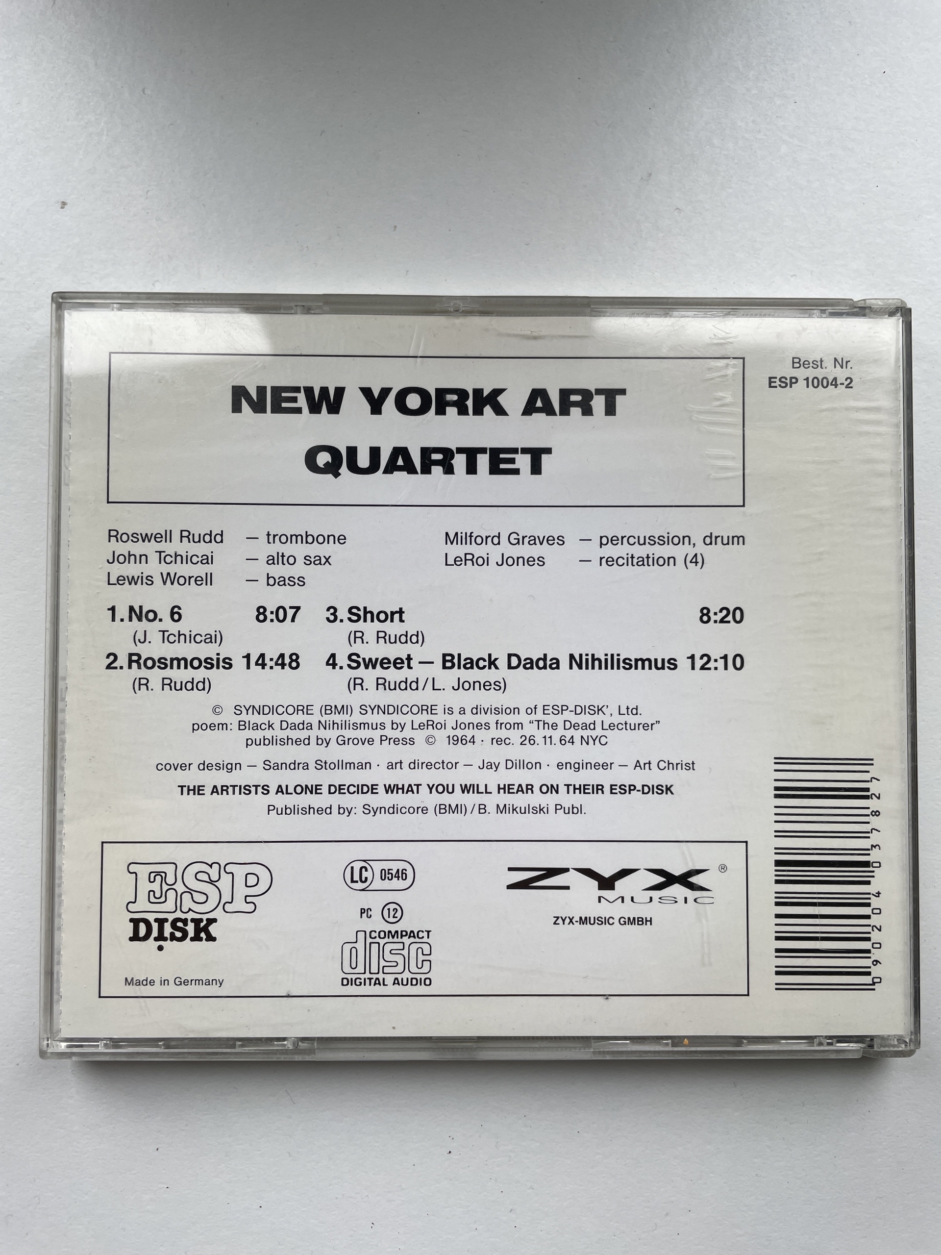New York Art Quartet ESP Warszawa Kup teraz na Allegro Lokalnie