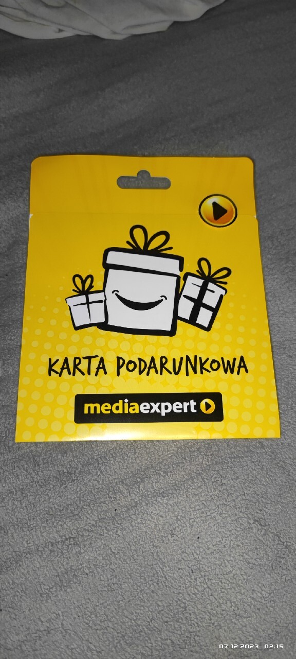 Karta podarunkowa Media Expert o wartości 200zł Grudziądz Kup teraz
