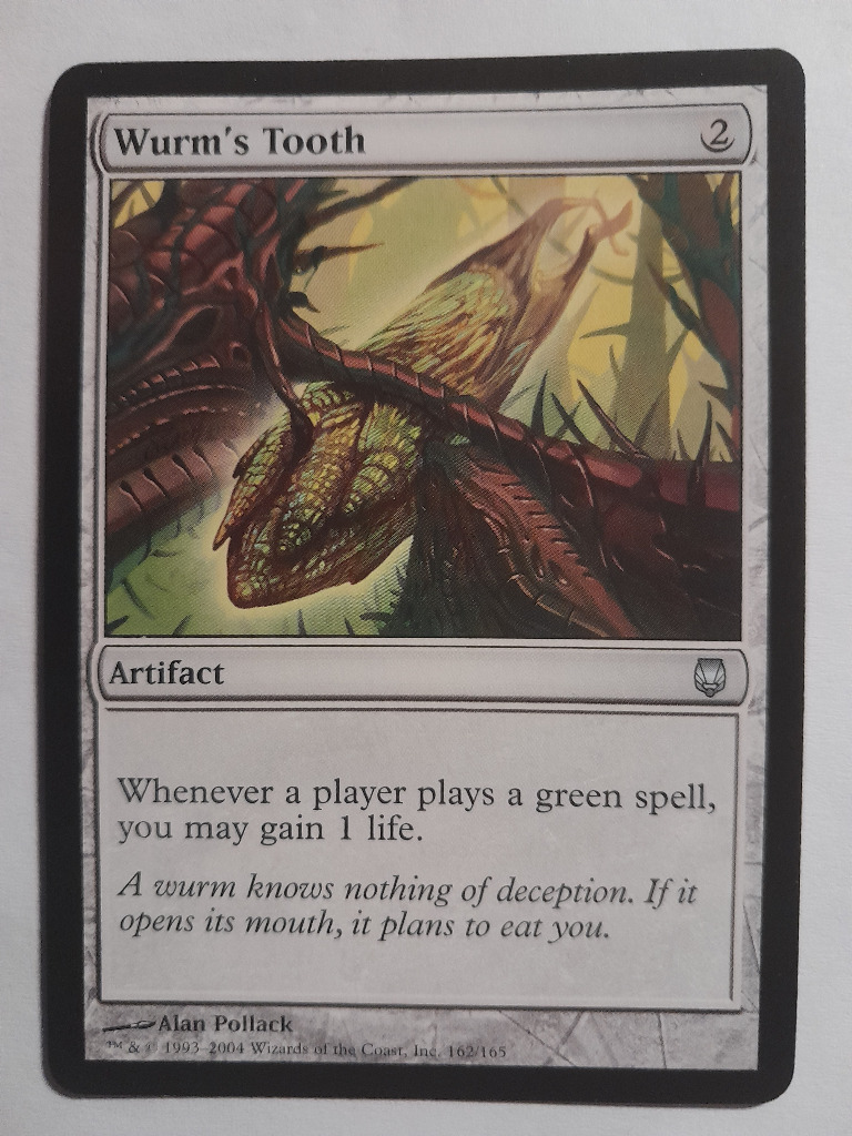 Wurm's Tooth (Darksteel, 162/165) | Warszawa | Kup teraz na Allegro ...