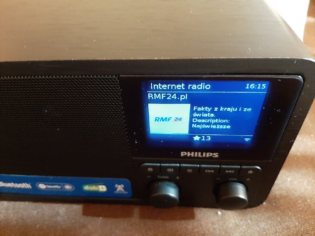 Radio Philips TAPR802/12 Nowe internet,dab,fm blue | Skoki | Kup teraz na  Allegro Lokalnie