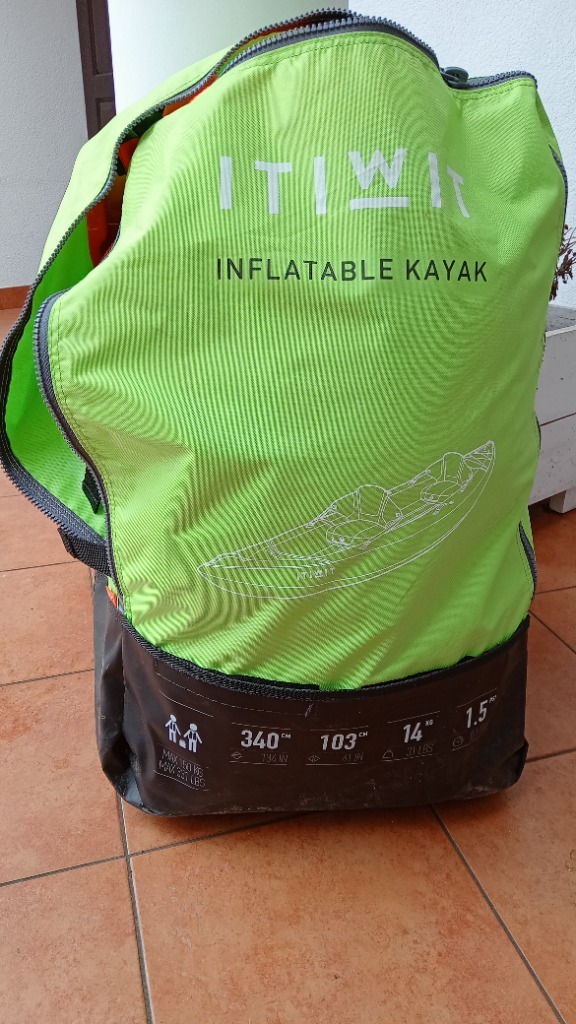 Kajak turystyczny pneumatyczny ITIWIT 1/2-osobowy | Piaseczno | Kup ...