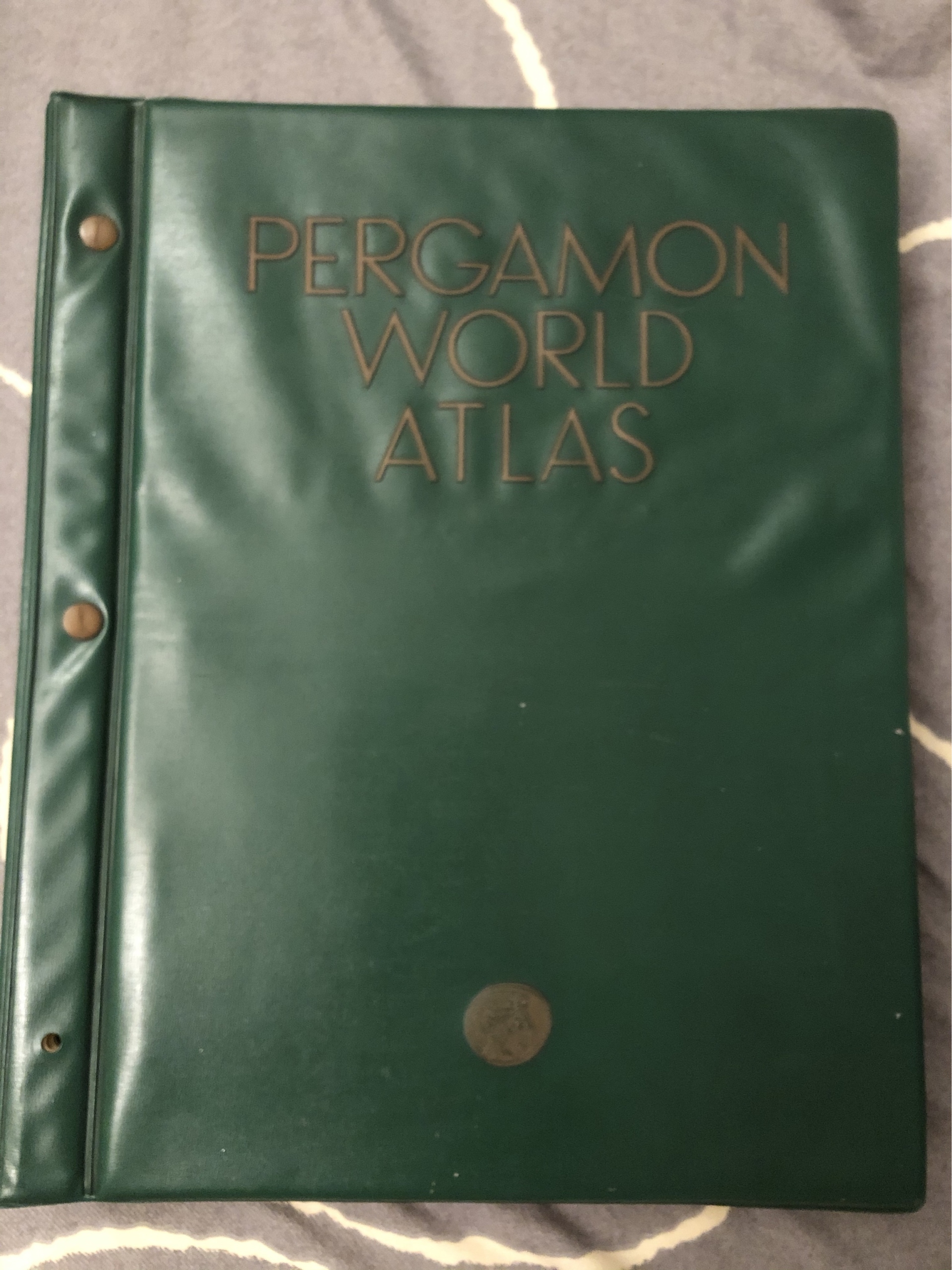地図・旅行ガイド PERGAMON WORLD ATLAS 1968 Pergamon-World-Atlas